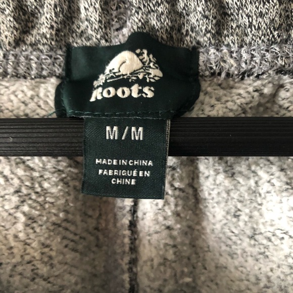 Roots salt and pepper sweatpants (M) - Picture 5 of 5